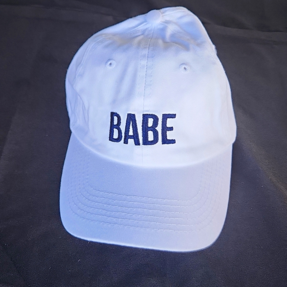 White Babe Hat